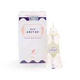 Musk Abiyad perfume with decorative box packaging
